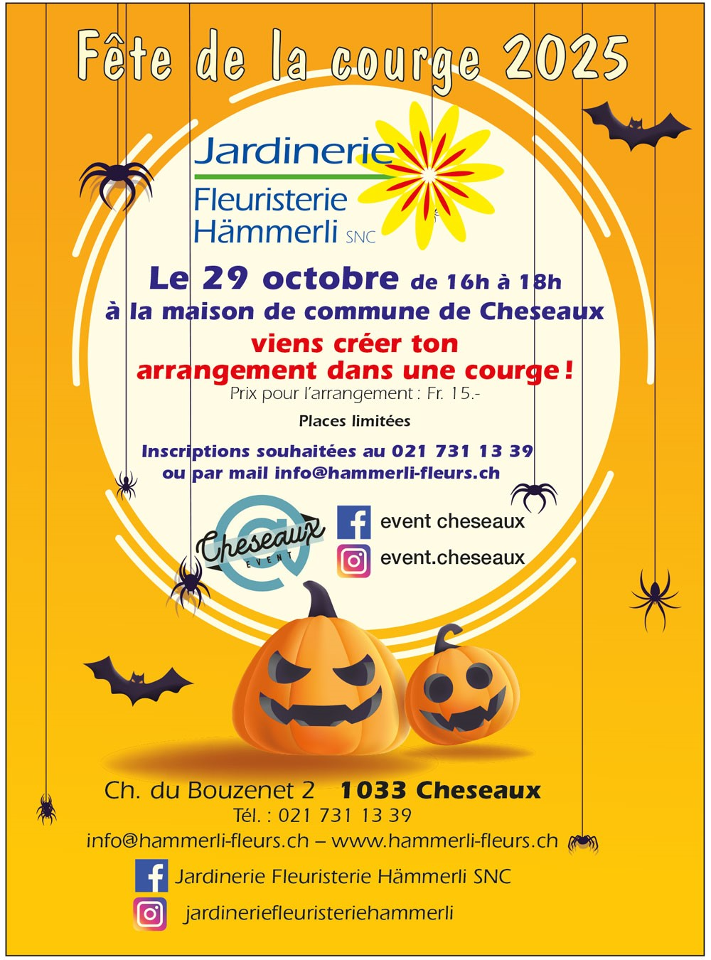 halloween lausanne fete de la courge