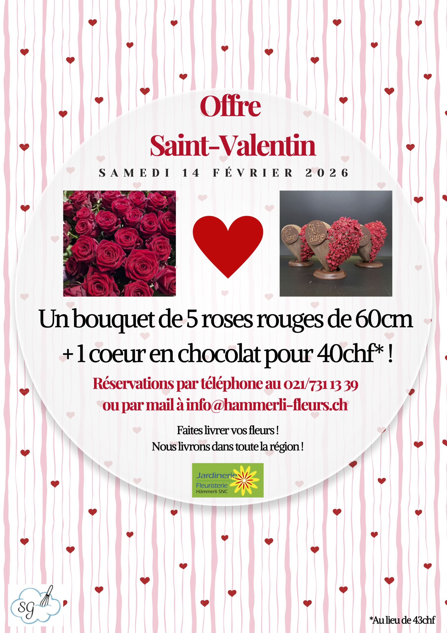 saint valentin cheseaux lausanne fleurs